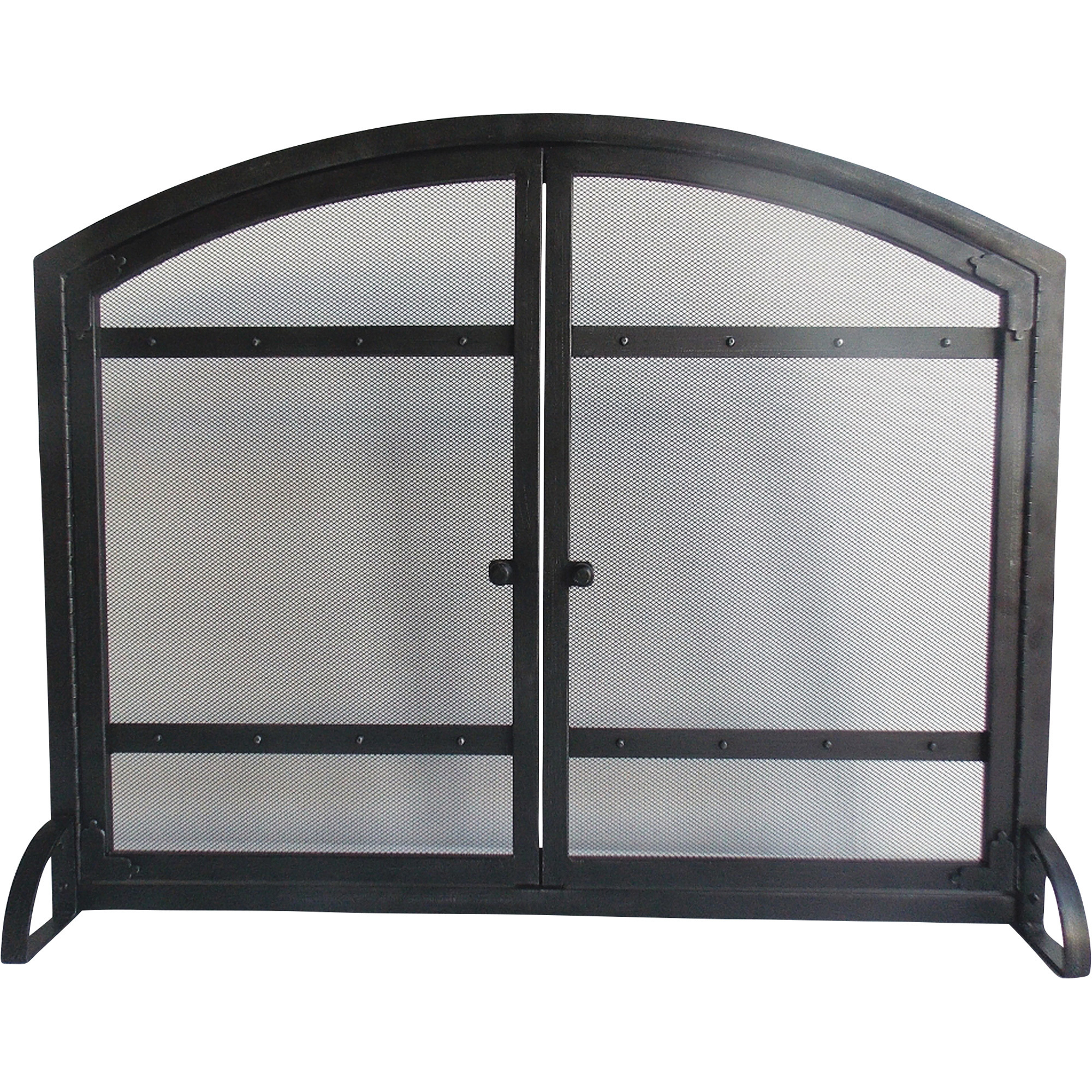 Pleasant Hearth Fireplace Screen with Doors, Model# FA338S